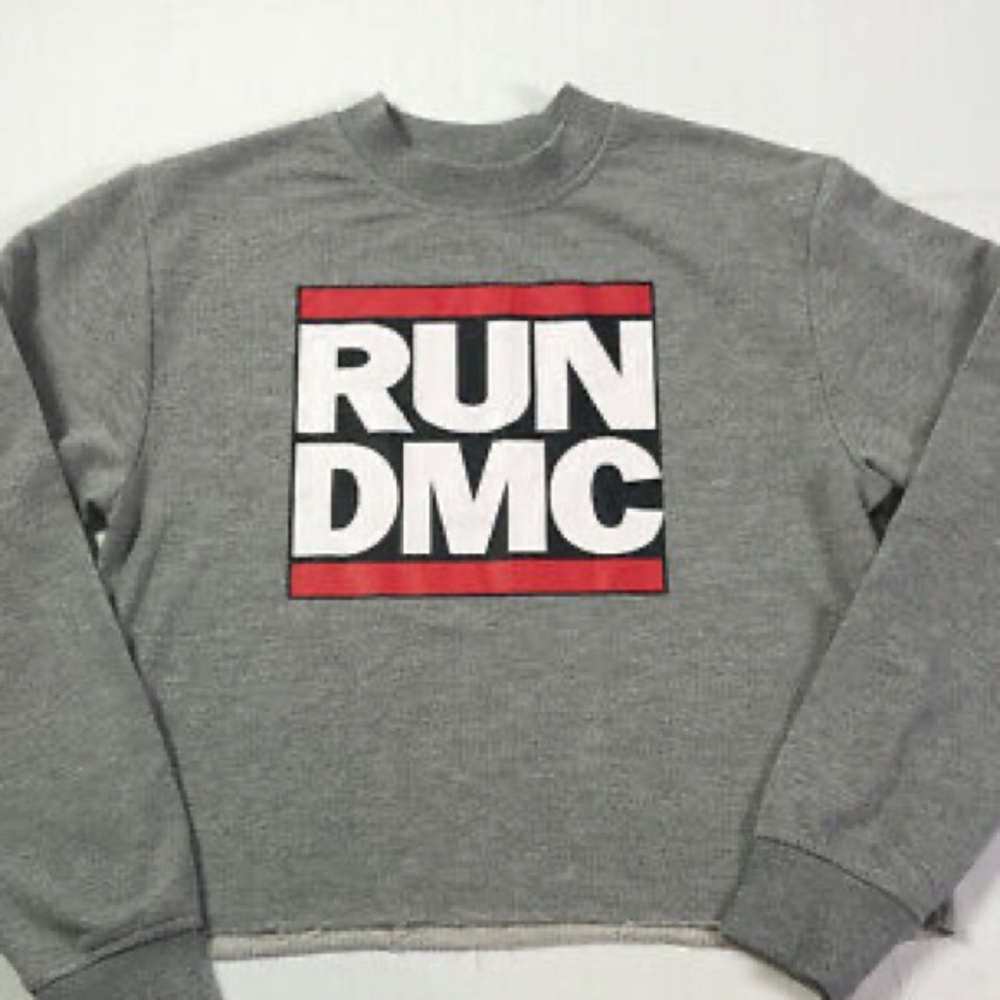 RUN DMC Cropped Sweatshirt